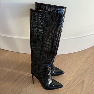 Paris Texas Croc Boots
